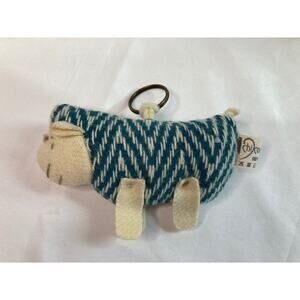 ChiCoracao Sheep Keychain 100% Wool Made in Portugal